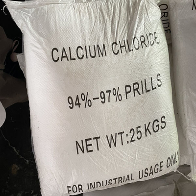 10043-52-4 Calcium Chloride Prills Pellets Pearls 94%-97% CaCl2 As Desiccant