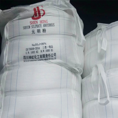 Industrial Grade Glauber Salt Sodium Sulphate Na2SO4 99% For Textile Dyeing