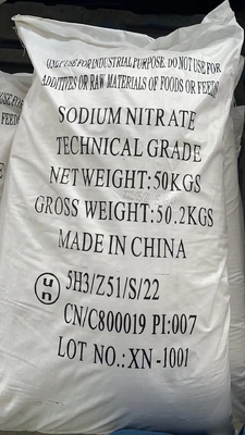 7631-99-4 Sodium Nitrate Fertilizer Powder Crystal 99.3% NaNO3
