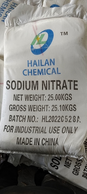 99% Sodium Nitrate NaNO3 Powder 1000kg / Bag UN1498 As Preservatives