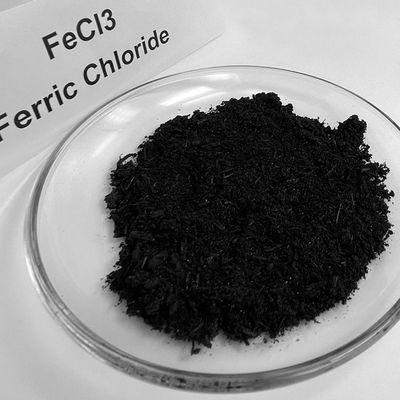 Dark Brown Crystal FeCL3 Ferric Chloride Iron III Chloride Anhydrous 7705-08-0 For Water Treatment