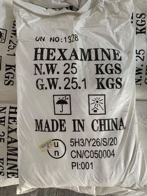 OHSAS18001 Hexamine Powder CAS 100-97-0 Industry Grade C6H12N4 For Textile