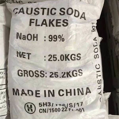 98.5% Min Sodium Hydroxide NaOH Caustic Soda Flakes For Manufacturing Soap