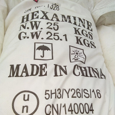Odorless Hexamine Powder Produce Pesticides Urotropine White  25kg / Bag