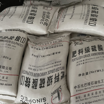 Ammonium Sulfate (NH4)2SO4 Used As An Excellent Nitrogen Fertiliser