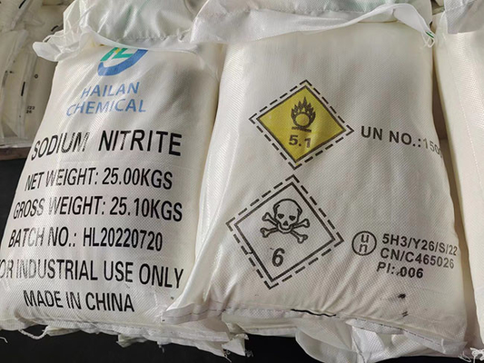 Used as Antiseptic NaNO2 Sodium Nitrite White Crystal