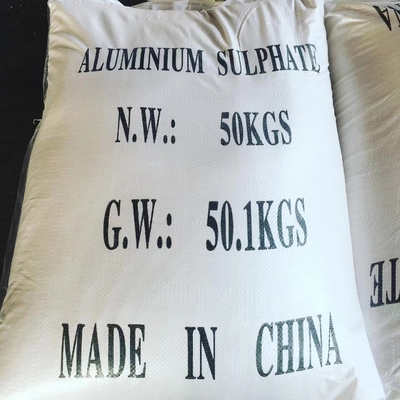 10043-01-3 Iron Free Aluminum Sulfate Powder Granular Flakes Kibble For Sewage Treatment