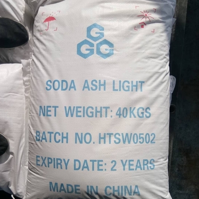 40 KG / BAG Sodium Carbonate Soda Ash Naco3 Used in Glass, Printing and dyeing