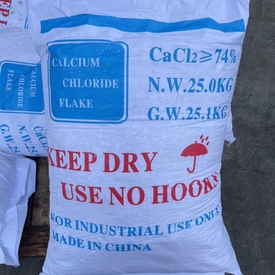Calcium Chloride CaCl2 CAS 10035-04-8 25 KG / BAG Used as Desiccant