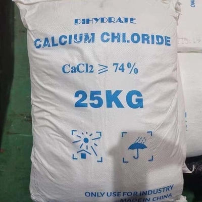 Calcium Chloride 25kg/Bag  White flakes