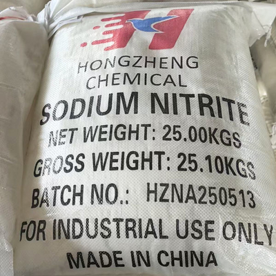 Sodium Nitrite NaNO2 For Dyeing And Bleaching Of Fiber Textiles