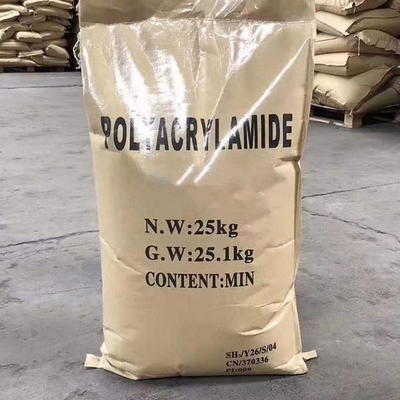 PAM Polyacrylamide 25KG/BAG White Powder for Water Treatment