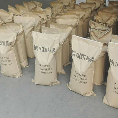 25 KG/BAG PAM Polyacrylamide White Particle CAS 9003-05-8 Used For Water Treatment